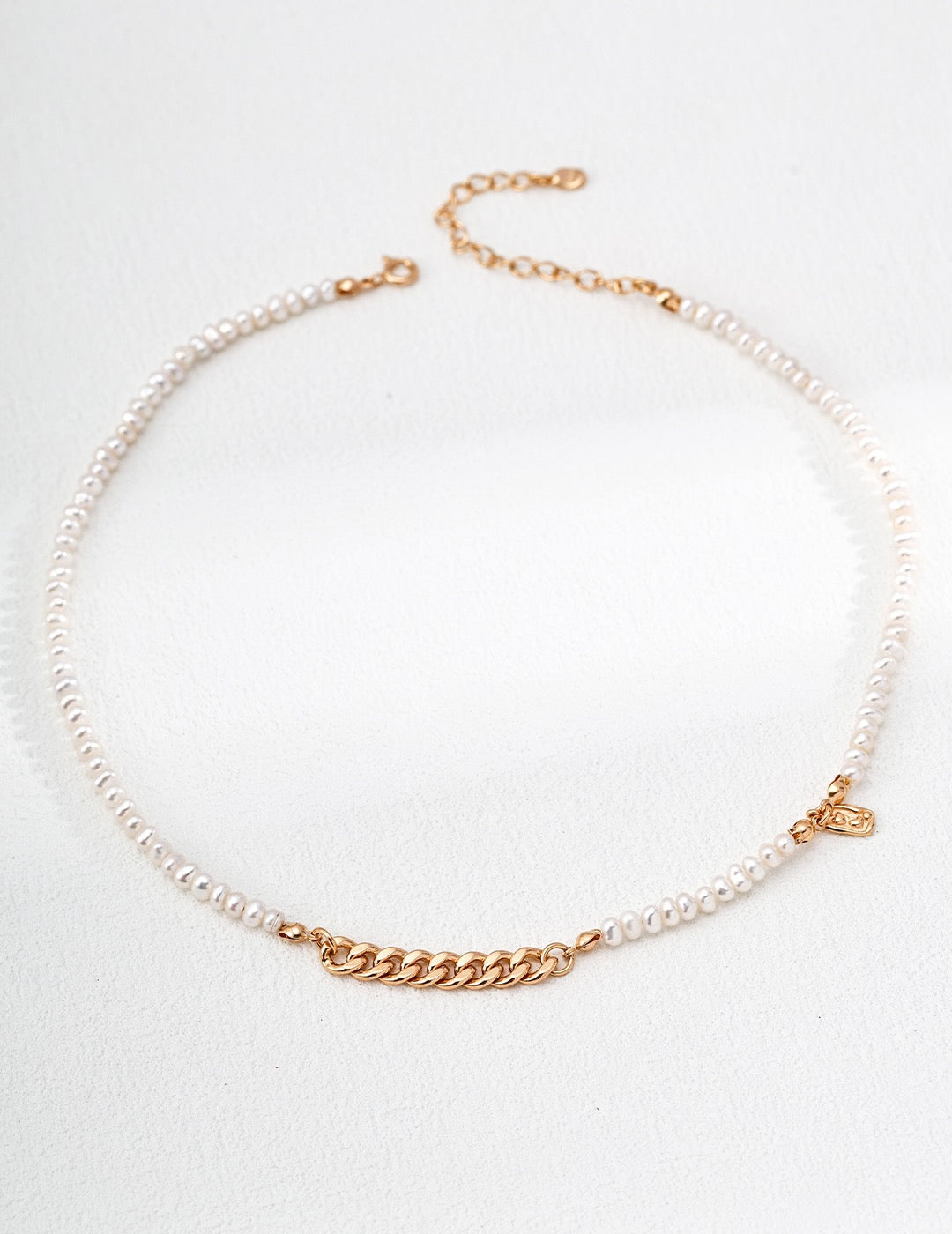 S925 Sterling Silver Natural Pearl Necklace & Earrings