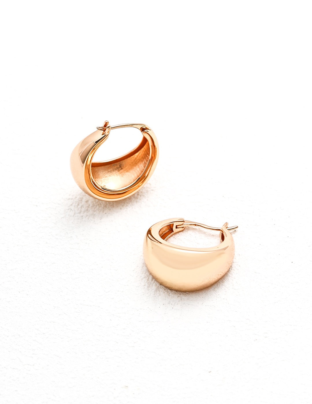 S925 Minimalist Silver Earrings & Ring