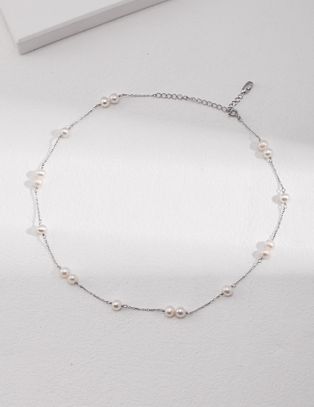 S925 Minimalist Pearl Necklace & Bracelet