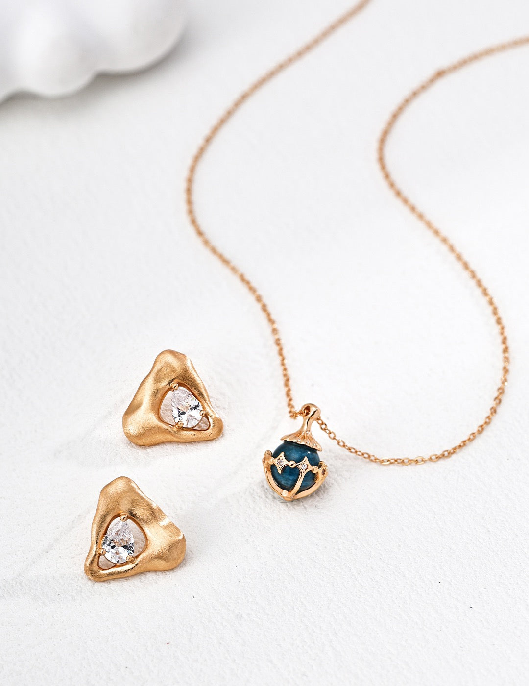 Lucky Star Necklace — lucky star watching over you and me.