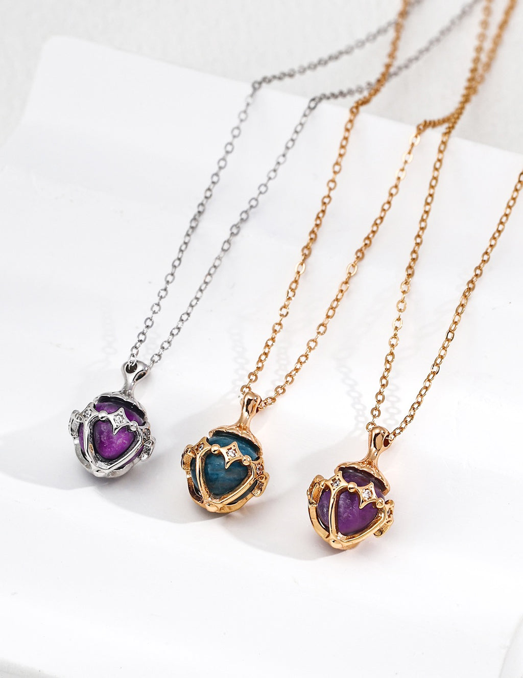 Lucky Star Necklace — lucky star watching over you and me.