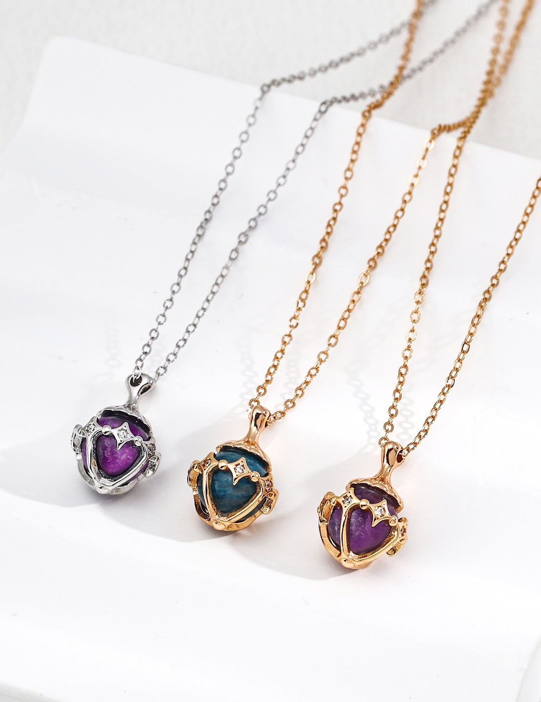 Lucky Star Necklace — lucky star watching over you and me.