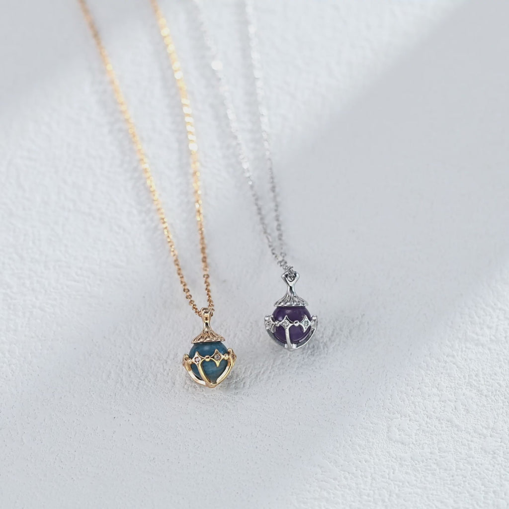 Lucky Star Necklace — lucky star watching over you and me.